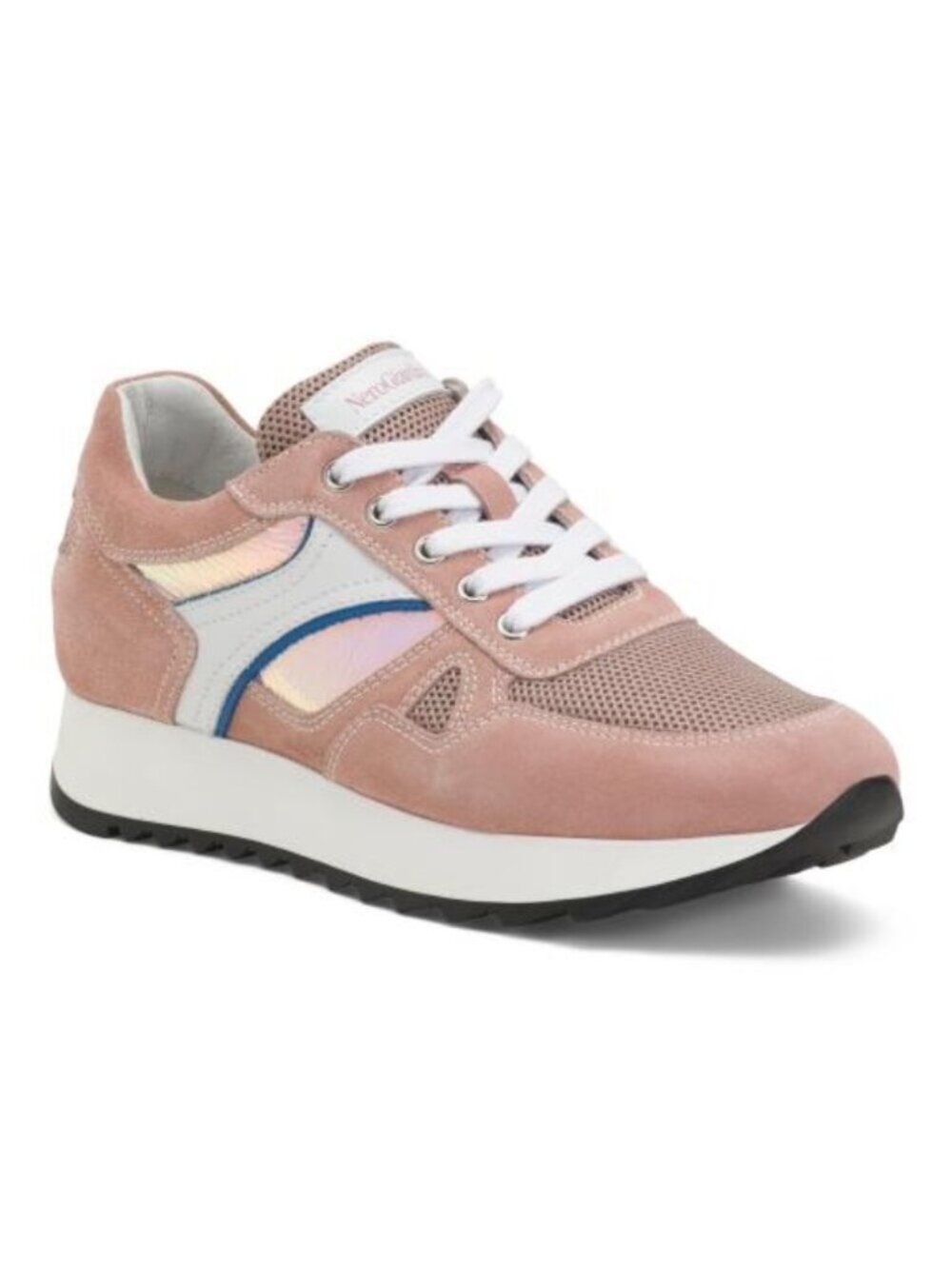 NEROGIARDINI Made In Italy Suede Sneakers